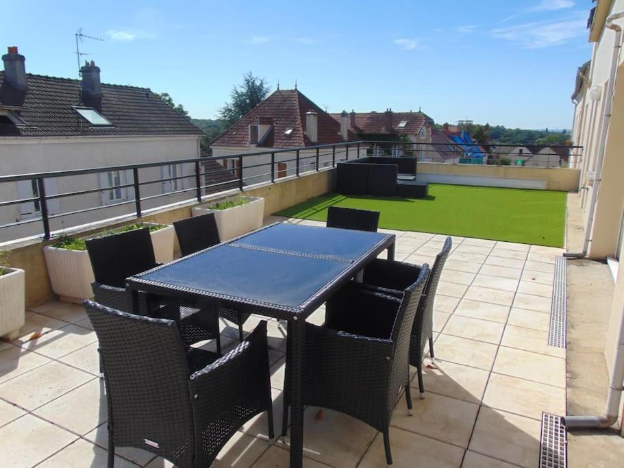 3 Pieces Grande Terrasse Apartment Montevrain Exterior photo